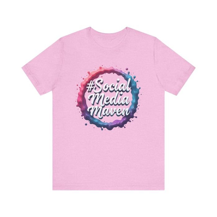 #SocialMediaMaven Unisex Jersey Tee - Perfect for Influencers & Creators - Image 27
