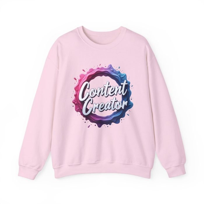 #Content Creator Crewneck Sweatshirt - Comfortable Fashion for Creatives - Image 22