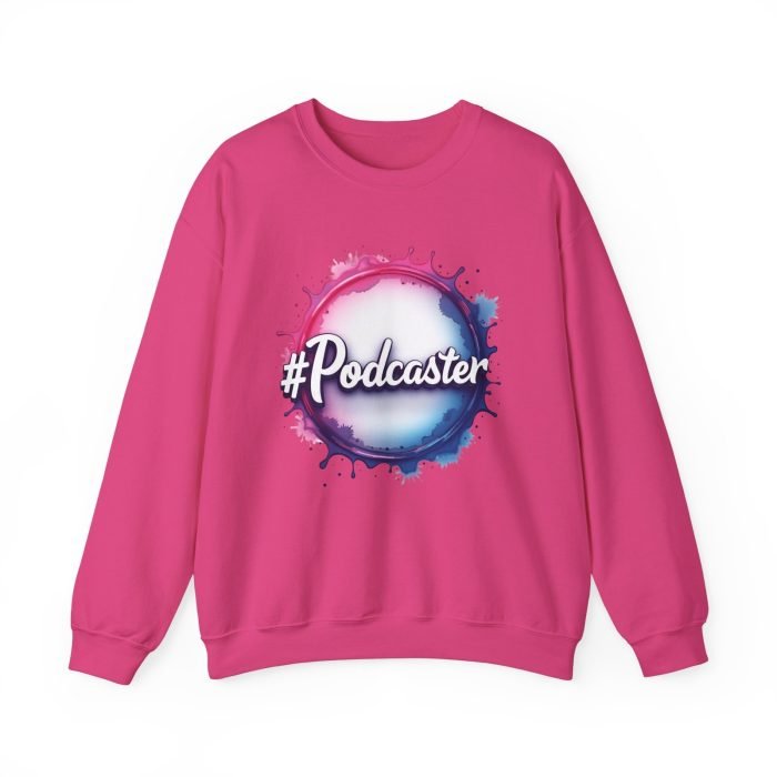 #Podcaster Unisex Heavy Blend™ Crewneck Sweatshirt - Perfect Gift for Podcast Lovers - Image 24