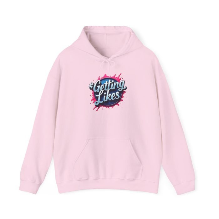#Getting Likes Hoodie - Unisex Heavy Blend Sweatshirt for Social Media Lovers