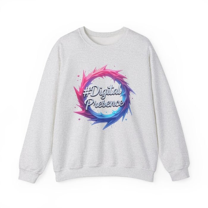 #DigitalPresence Unisex Heavy Blend™ Crewneck Sweatshirt - Stylish Comfort for Creative Minds - Image 8