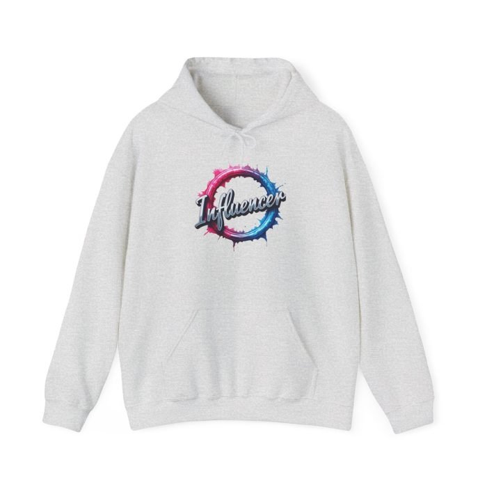 #Influencer Themed Unisex Heavy Blend Hoodie - Image 8