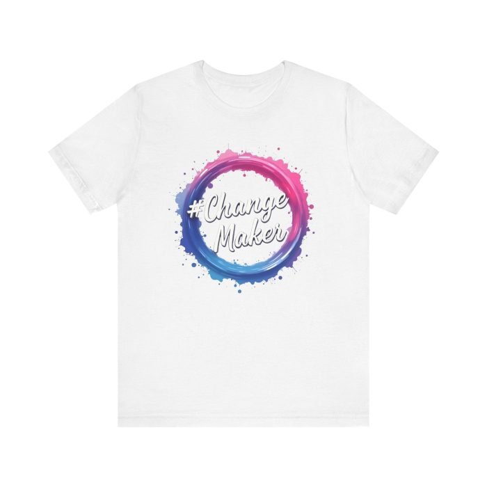 #ChangeMaker Unisex Jersey T-Shirt - Empowering Short Sleeve Tee for Change Makers - Image 7