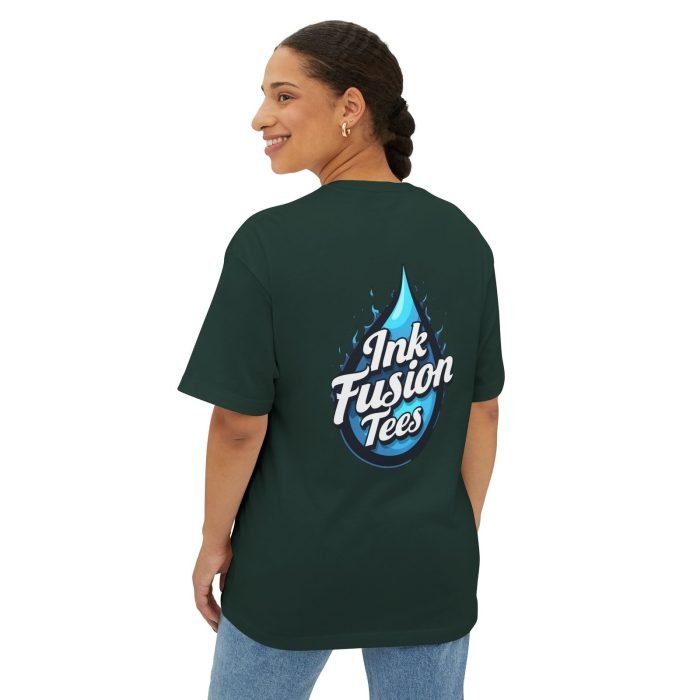 Unisex Oversized Boxy Tee - Trendy Graphic Tee with Ink Fusion Design - Image 28