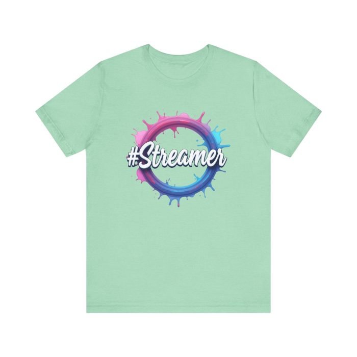 #Streamer Unisex Jersey Tee - Cool Casual Wear for Gamers & Creators - Image 19