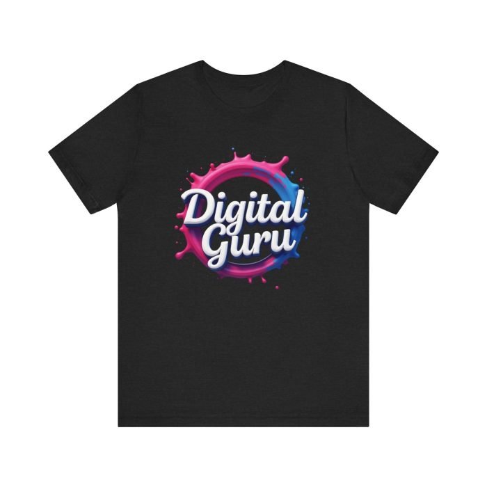 #Digital Guru Unisex Jersey Tee - Creative, Casual Style for Tech Enthusiasts - Image 11