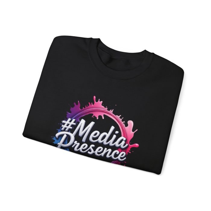 #MediaPresence Unisex Heavy Blend™ Crewneck Sweatshirt - Stylish Comfort for Content Creators - Image 3