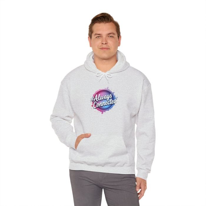 #Always Connected Hoodie - Unisex Heavy Blend Sweatshirt - Perfect Gift for Friends & Family - Image 5