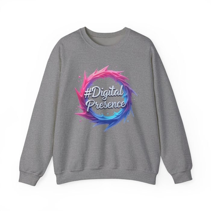 #DigitalPresence Unisex Heavy Blend™ Crewneck Sweatshirt - Stylish Comfort for Creative Minds - Image 16