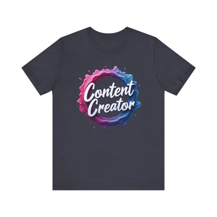 #Content Creator Unisex Tee - Stylish Graphic Shirt for Creators & Influencers - Image 25
