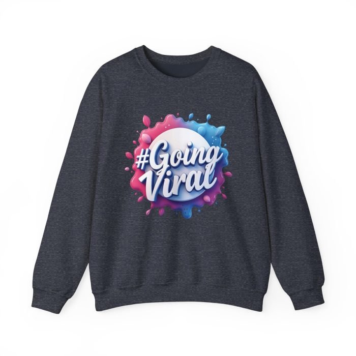 #GoingViral Unisex Heavy Blend™ Crewneck Sweatshirt - Trendy & Comfortable - Image 18