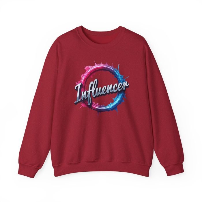 #Influencer Crewneck Sweatshirt | Trendy Unisex Heavy Blend - Image 26