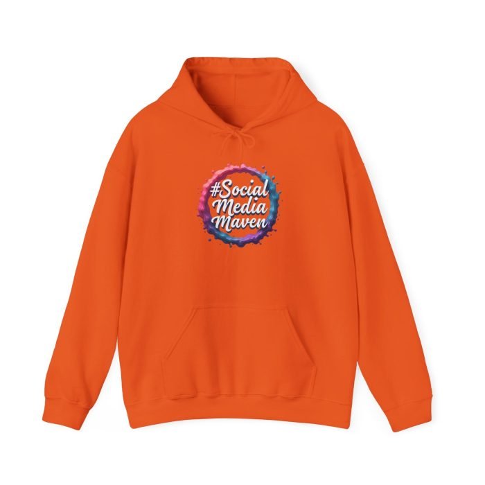 #SocialMediaMaven Unisex Heavy Blend Hooded Sweatshirt - Image 12