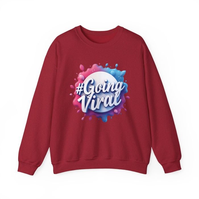 #GoingViral Unisex Heavy Blend™ Crewneck Sweatshirt - Trendy & Comfortable