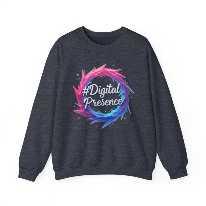 #DigitalPresence Unisex Heavy Blend™ Crewneck Sweatshirt - Stylish Comfort for Creative Minds - Image 18