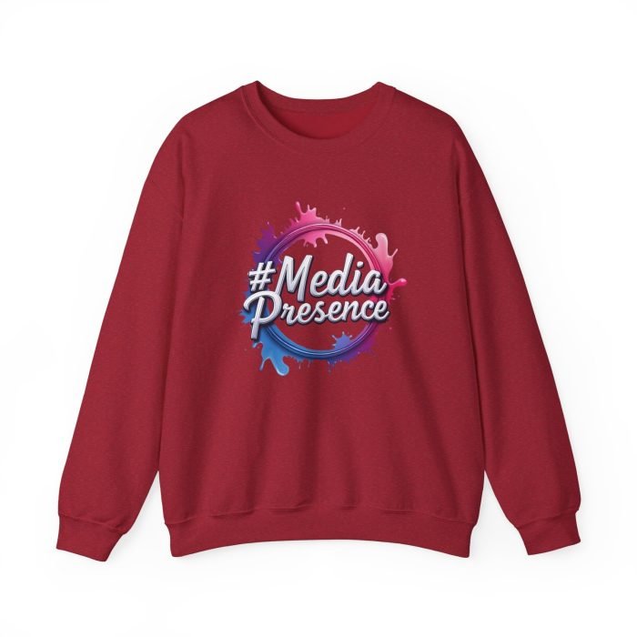 #MediaPresence Unisex Heavy Blend™ Crewneck Sweatshirt - Stylish Comfort for Content Creators - Image 26