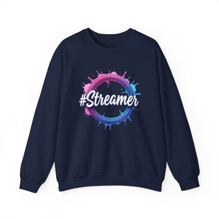 #Streamer Crewneck Sweatshirt for Gamers