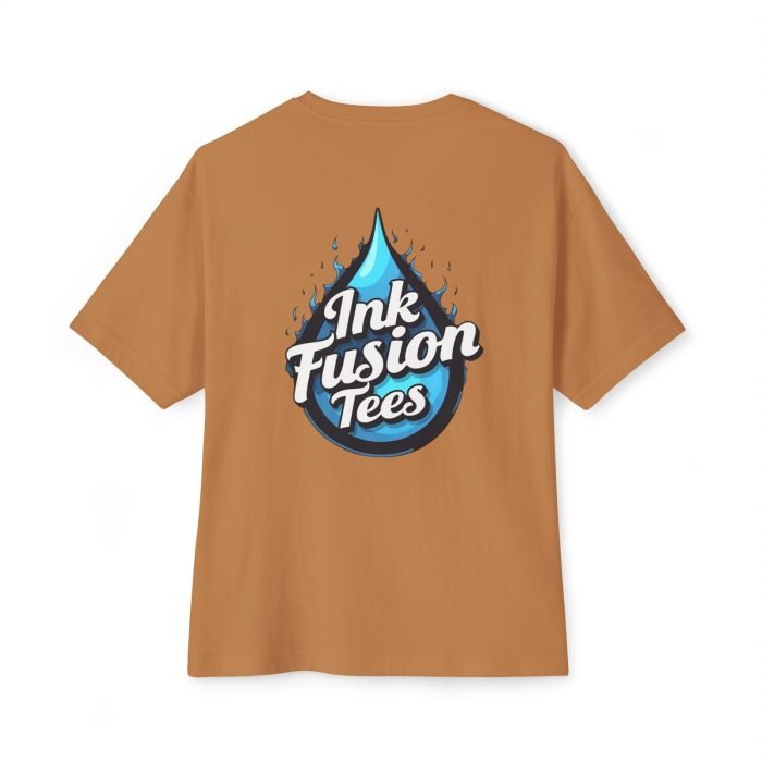 Unisex Oversized Boxy Tee - Trendy Graphic Tee with Ink Fusion Design - Image 18