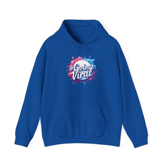 #GoingViral Unisex Hoodie - Trendy Heavy Blend Sweatshirt for Social Media Lovers - Image 16