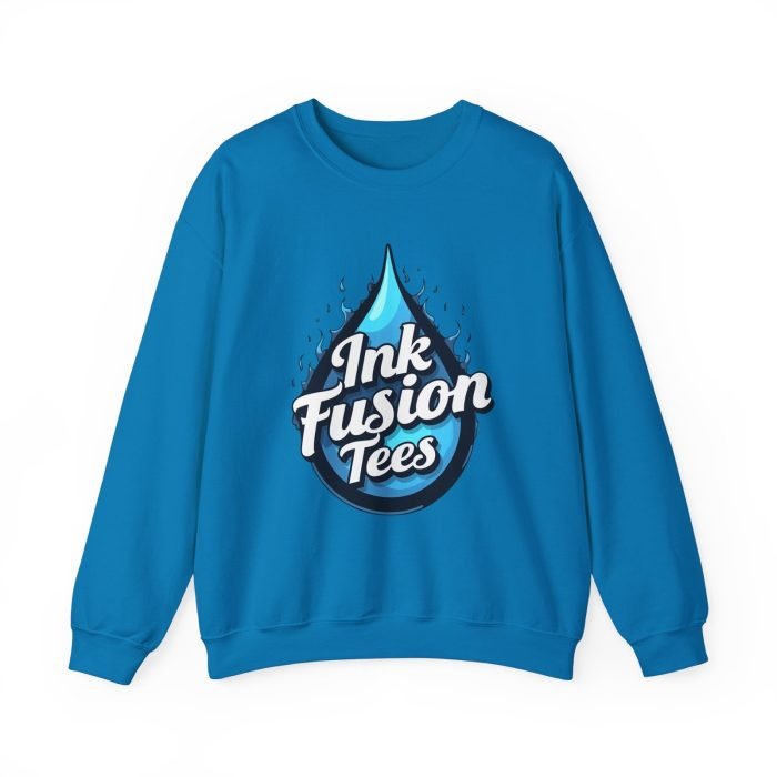 Ink Fusion Logo Crewneck Sweatshirt - Comfortable Unisex Style - Image 18