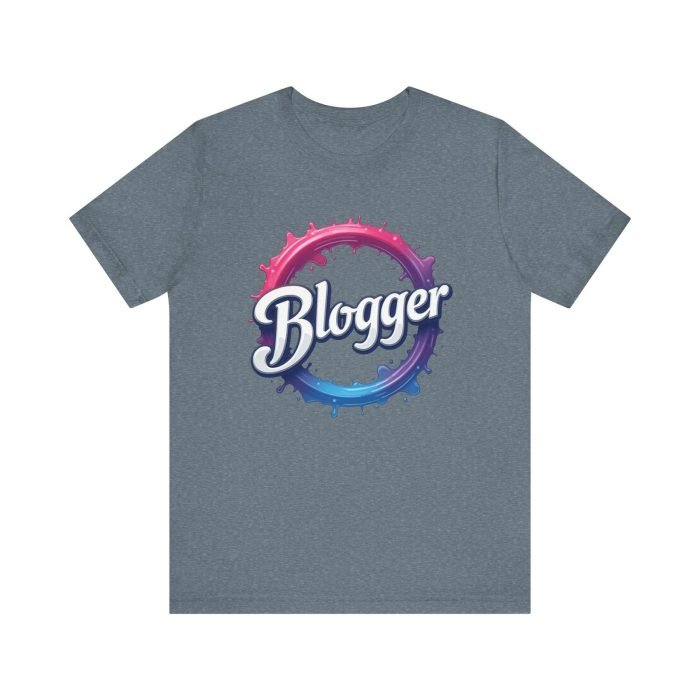 #Blogger Graphic Tee | Unisex Jersey Short Sleeve Shirt - Image 23