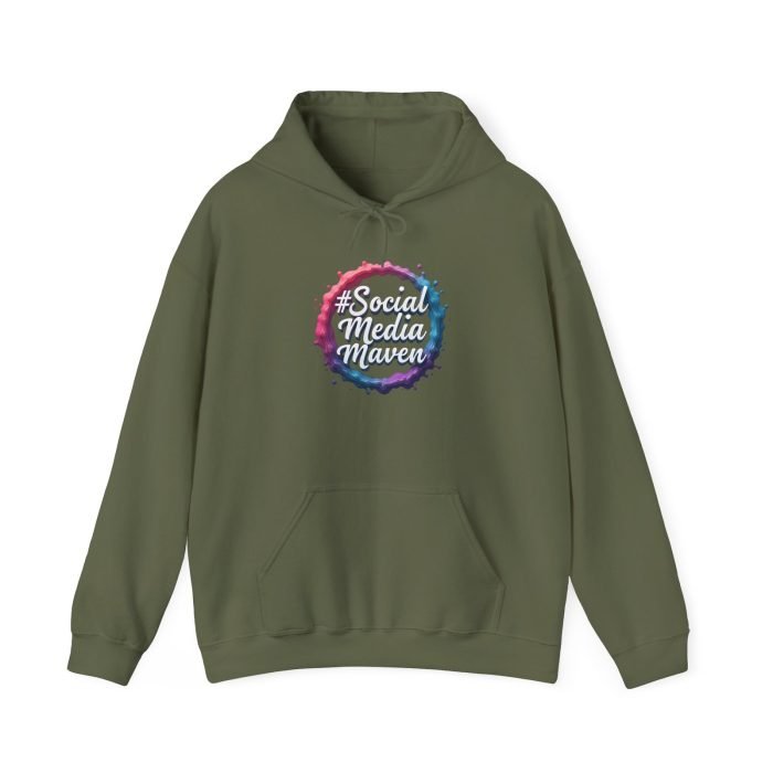 #SocialMediaMaven Unisex Heavy Blend Hooded Sweatshirt - Image 14