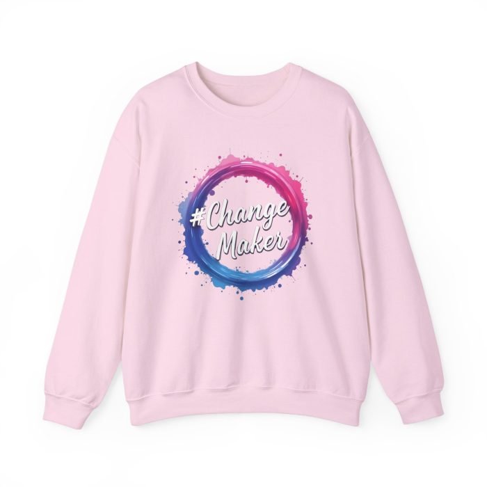 #ChangeMaker Unisex Crewneck Sweatshirt - Inspirational & Comfortable Fashion - Image 22