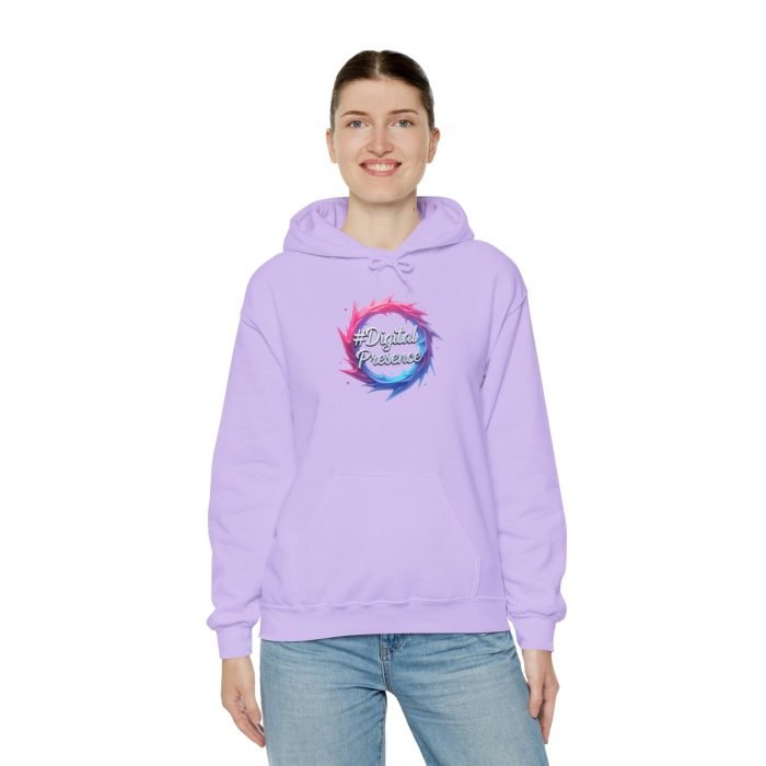 #Digital Presence Hoodie - Unisex Heavy Blend™ Sweatshirt - Image 4