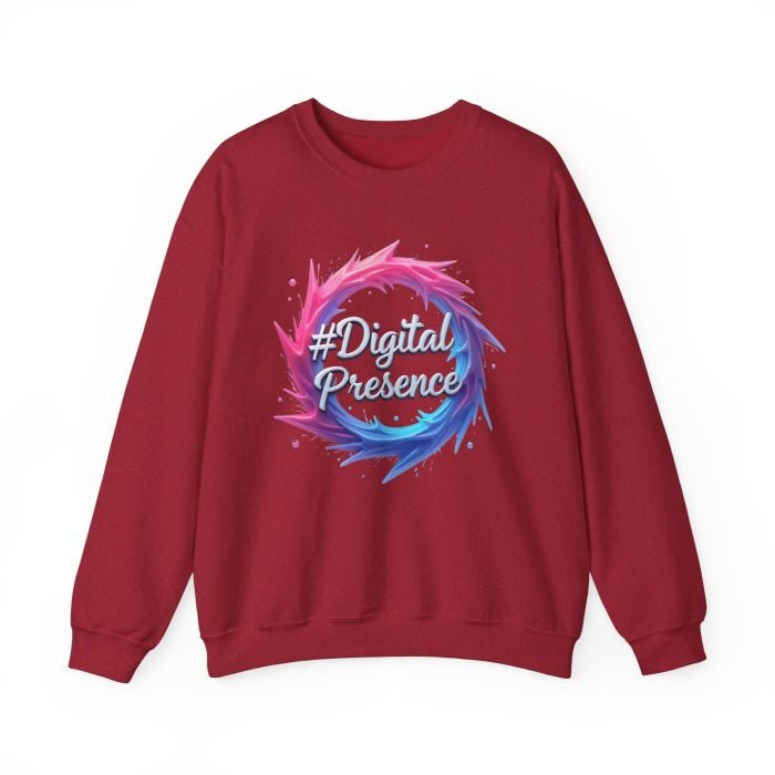 #DigitalPresence Unisex Heavy Blend™ Crewneck Sweatshirt - Stylish Comfort for Creative Minds - Image 26