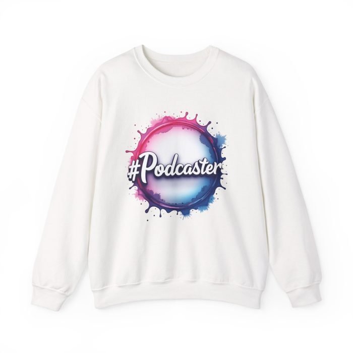 #Podcaster Unisex Heavy Blend™ Crewneck Sweatshirt - Perfect Gift for Podcast Lovers - Image 6