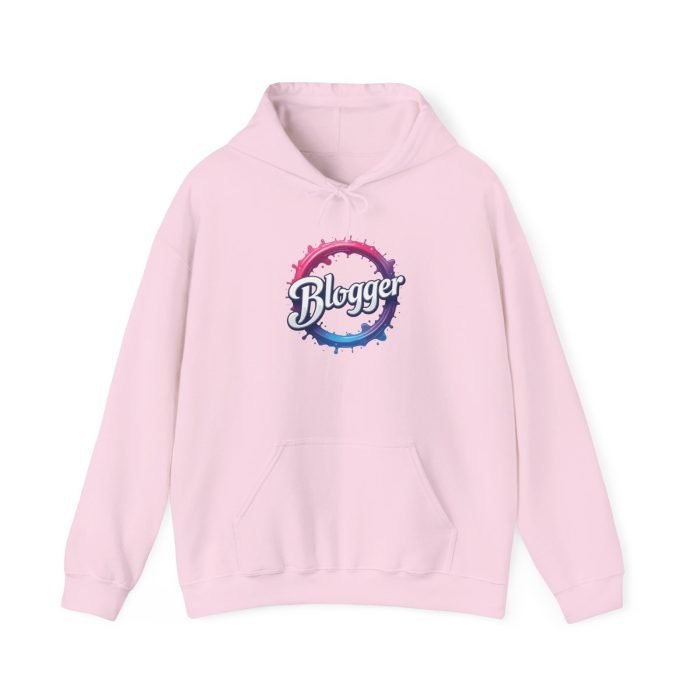 #Blogger Hooded Sweatshirt - Cozy Unisex Pullover for Creatives - Image 22