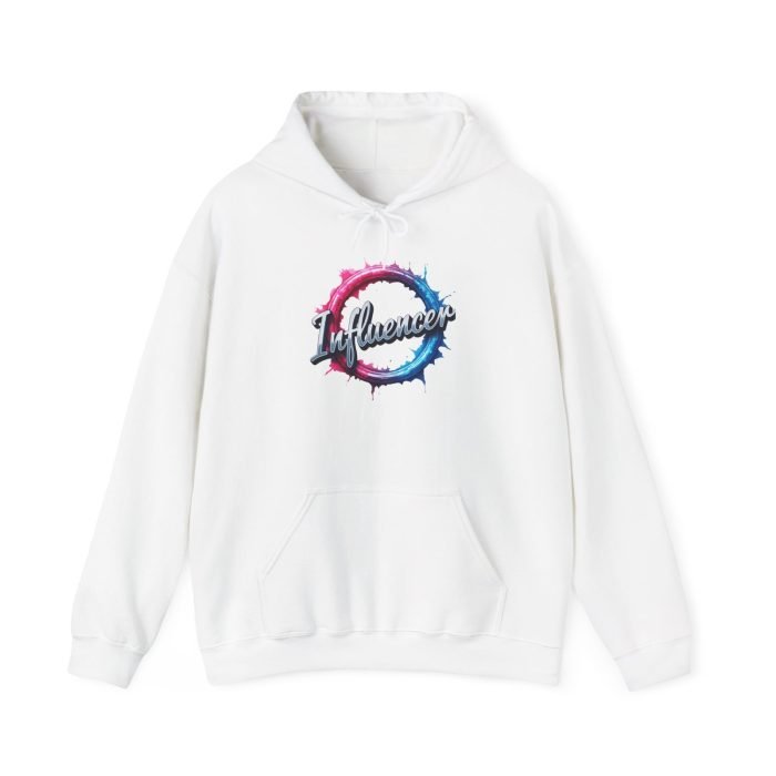 #Influencer Themed Unisex Heavy Blend Hoodie - Image 6