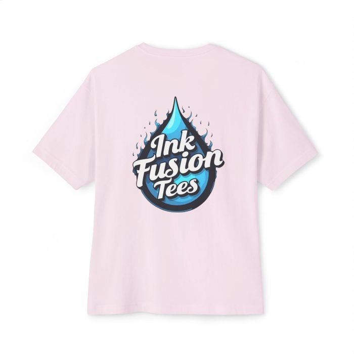 Unisex Oversized Boxy Tee - Trendy Graphic Tee with Ink Fusion Design - Image 6