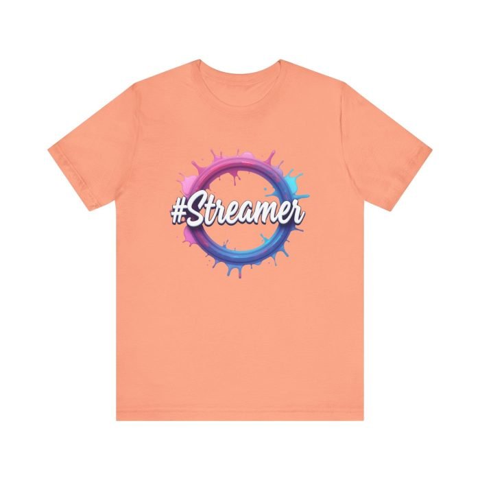 #Streamer Unisex Jersey Tee - Cool Casual Wear for Gamers & Creators - Image 15