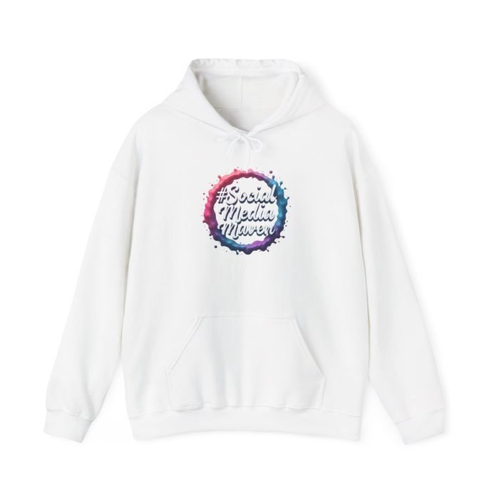 #SocialMediaMaven Unisex Heavy Blend Hooded Sweatshirt - Image 6