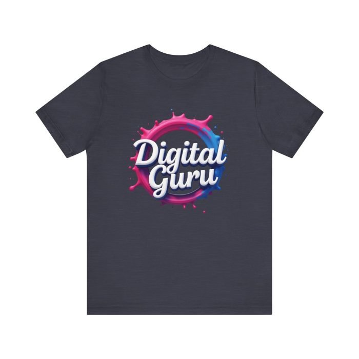 #Digital Guru Unisex Jersey Tee - Creative, Casual Style for Tech Enthusiasts - Image 25