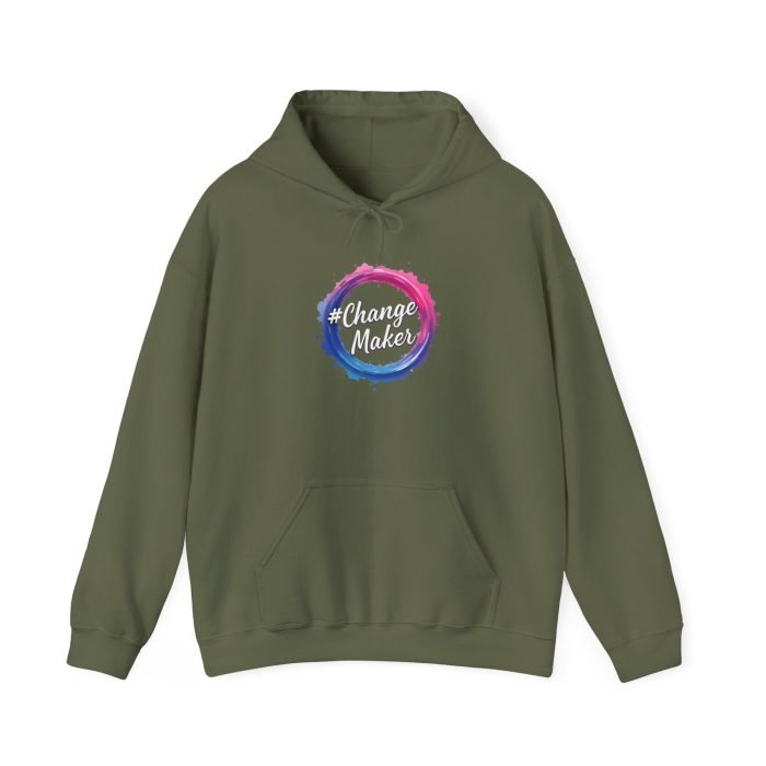#Change Maker Unisex Heavy Blend™ Hooded Sweatshirt