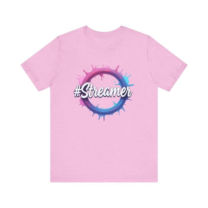 #Streamer Unisex Jersey Tee - Cool Casual Wear for Gamers & Creators - Image 27