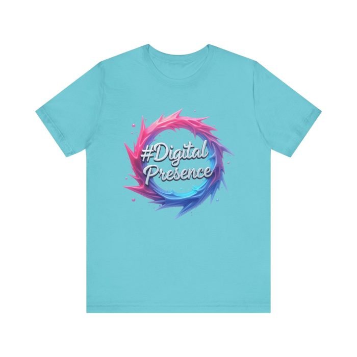 #DigitalPresence Unisex Short Sleeve Tee - Trendy & Comfortable Graphic T-Shirt - Image 21