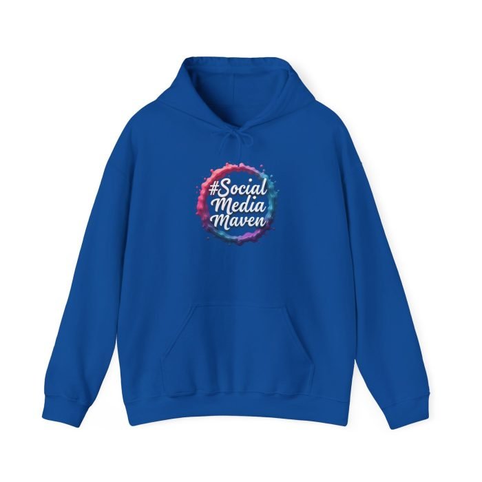 #SocialMediaMaven Unisex Heavy Blend Hooded Sweatshirt - Image 16
