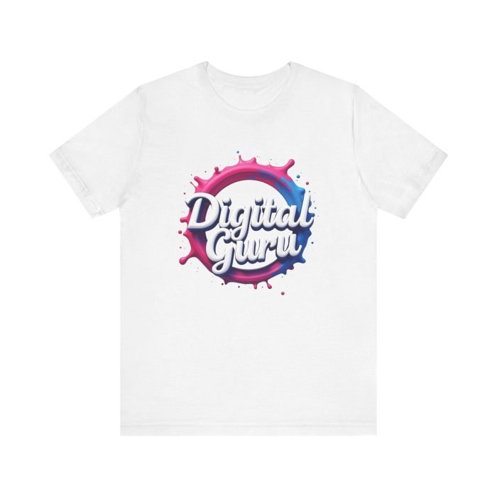 #Digital Guru Unisex Jersey Tee - Creative, Casual Style for Tech Enthusiasts - Image 7