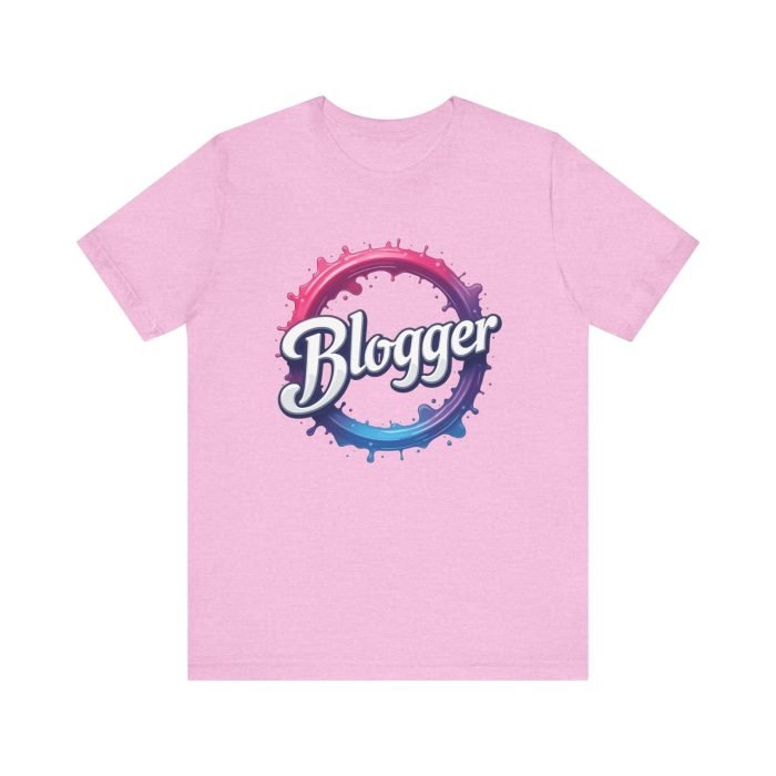 #Blogger Graphic Tee | Unisex Jersey Short Sleeve Shirt - Image 27