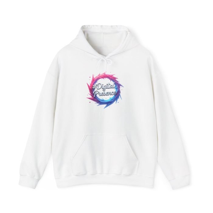 #Digital Presence Hoodie - Unisex Heavy Blend™ Sweatshirt - Image 6