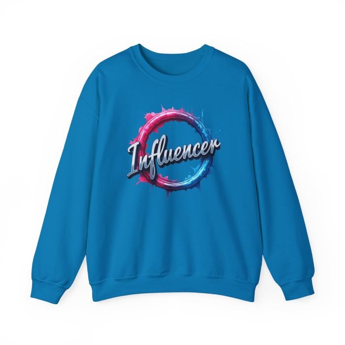 #Influencer Crewneck Sweatshirt | Trendy Unisex Heavy Blend - Image 18