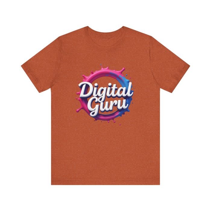 #Digital Guru Unisex Jersey Tee - Creative, Casual Style for Tech Enthusiasts - Image 17
