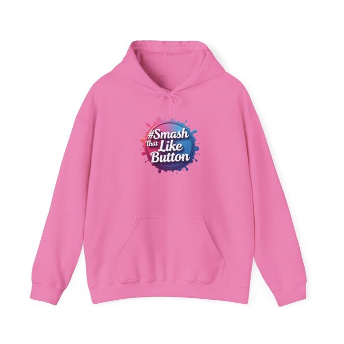 #Smash That Like Button Hoodie - Unisex Heavy Blend Sweatshirt for Social Media Lovers - Image 24