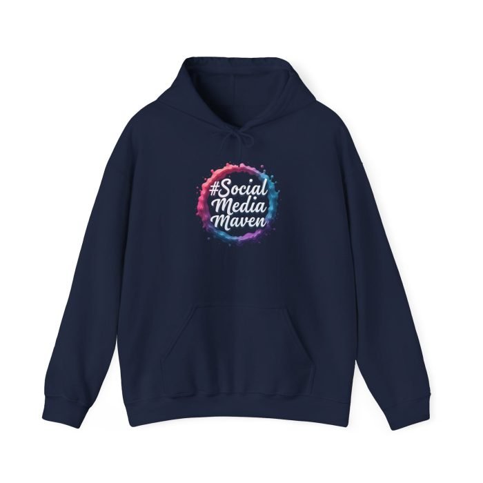 #SocialMediaMaven Unisex Heavy Blend Hooded Sweatshirt - Image 18