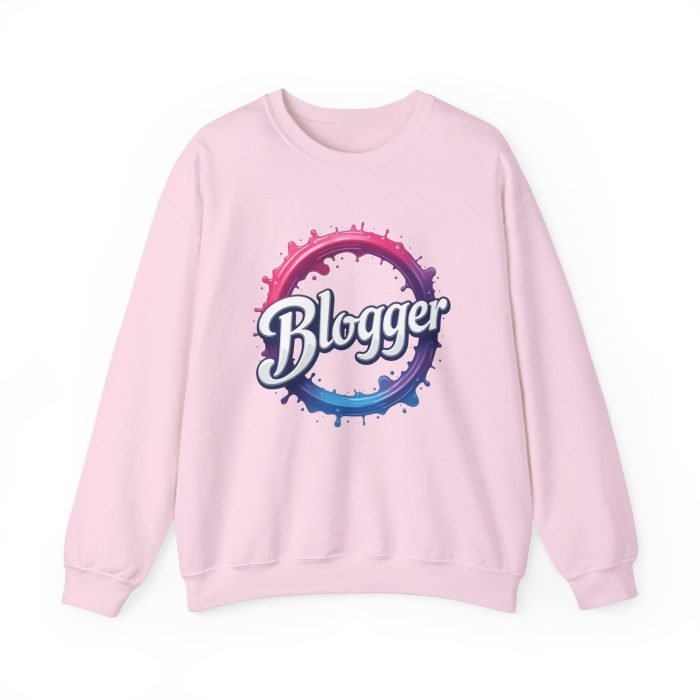 #Blogger Crewneck Sweatshirt - Cozy Unisex Heavy Blend for Creatives - Image 22