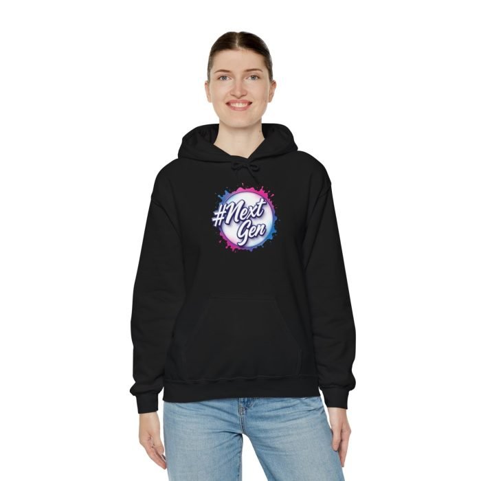 #NextGen Unisex Heavy Blend™ Hooded Sweatshirt - Comfortable, Trendy, Perfect for Youth and Young Adults - Image 4