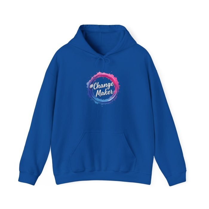 #Change Maker Unisex Heavy Blend™ Hooded Sweatshirt - Image 16